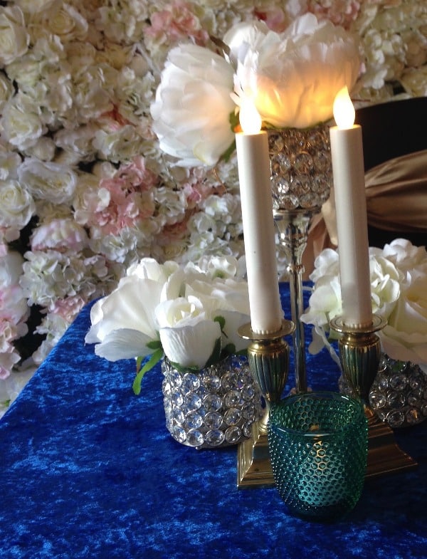 Brass candle sticks