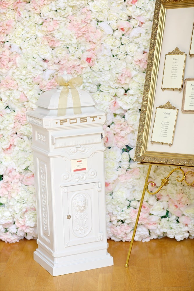 Wedding Card Post Boxes -Post box available for hire from Fabulous Functions UK