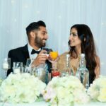 Every bride and Groom needs a stunning backdrop for their wedding day. This Bride and Groom chose the Starlight Backdrop for their wedding at the Steam Museum Swindon. The Backdrop and staging was supplied and styled by Fabulous Functions UK