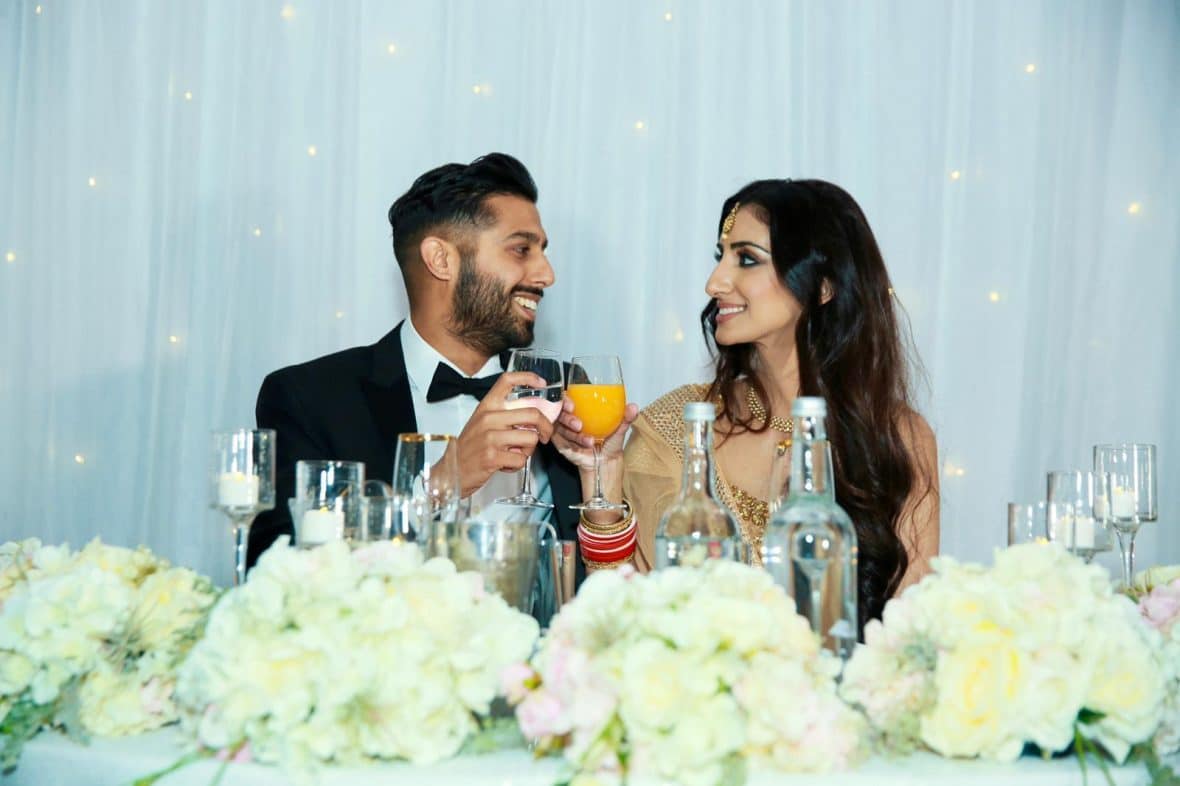 Every bride and Groom needs a stunning backdrop for their wedding day. This Bride and Groom chose the Starlight Backdrop for their wedding at the Steam Museum Swindon. The Backdrop and staging was supplied and styled by Fabulous Functions UK