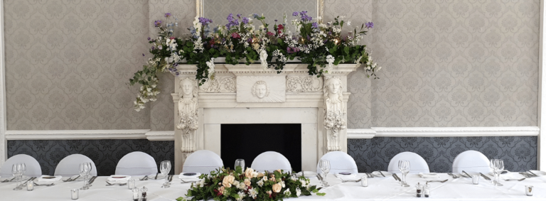 The Fabulous Functions Backdrop Range - dressed mantlepiece