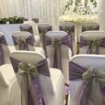 Lilac and Silver themed wedding styled by Fabulous Functions UK