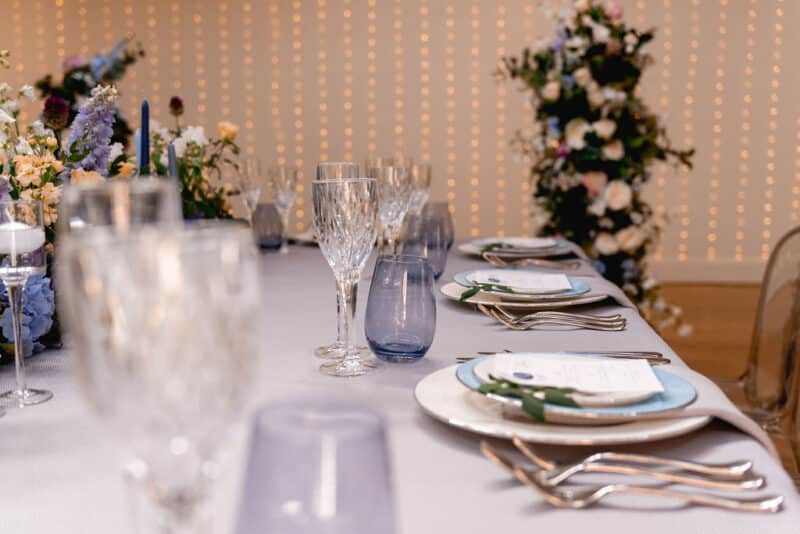 Chose from one of our 4 venue styling packages for your wedding breakfast setting from Fabulous Functions UK