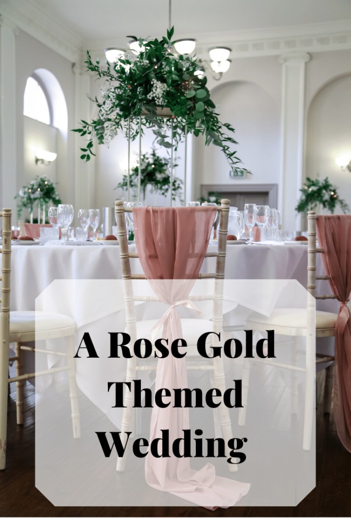 Memories of a beautiful rose gold themed wedding day- Fabulous Functions UK