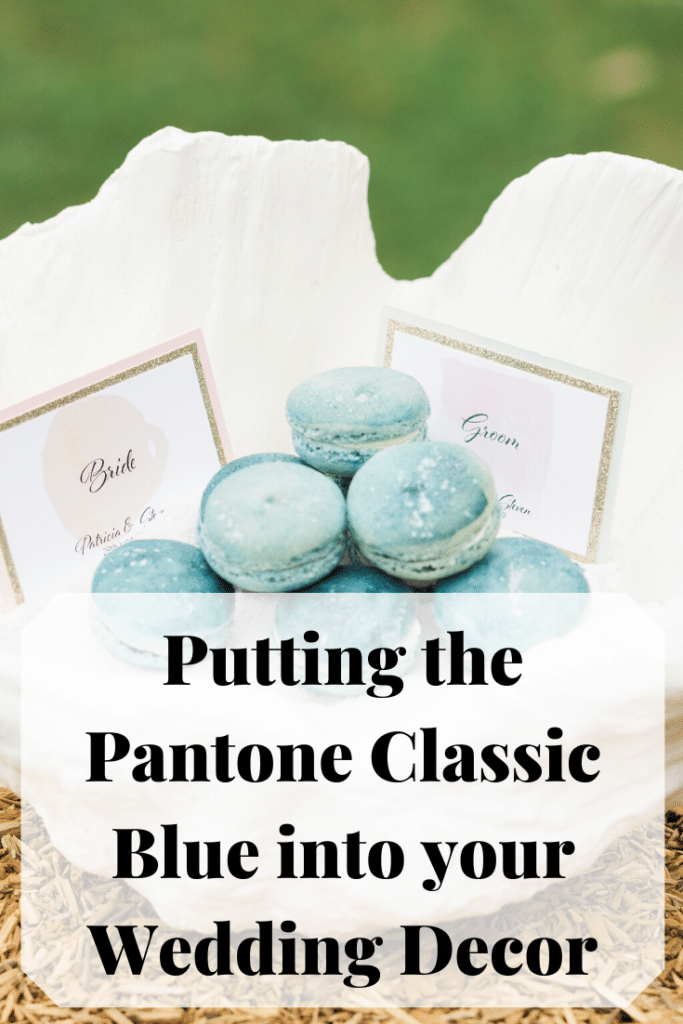 Ways to add Pantone Classic Blue into you wedding decor. - Fabulous Functions UK