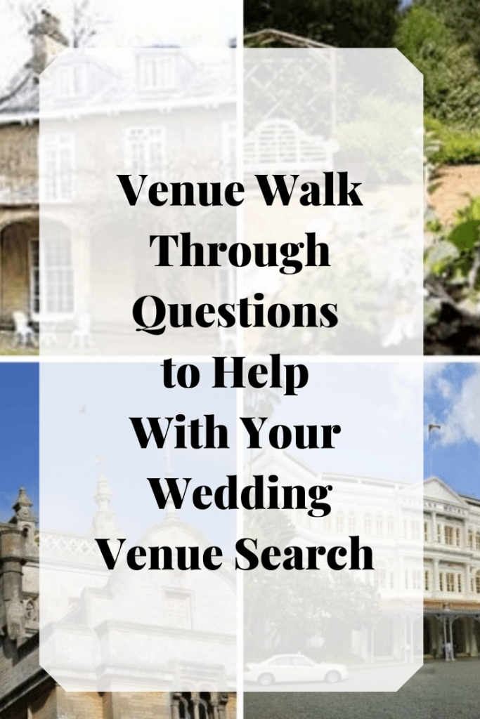 Wedding Venue Walk through Questions - A helpful list of questions to ask doing your wedding venue search - Fabulous Functions UK