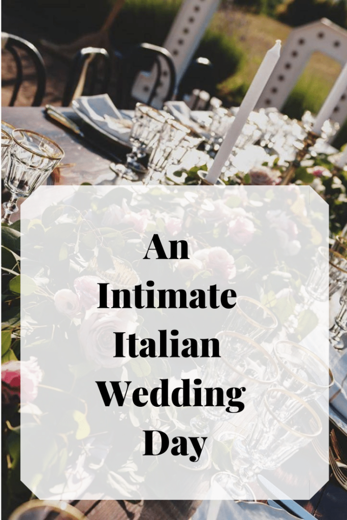 A bride and groom chose to have an intimate destination wedding in Italy instead of a big wedding at home. Visit our blot to get the low down. 