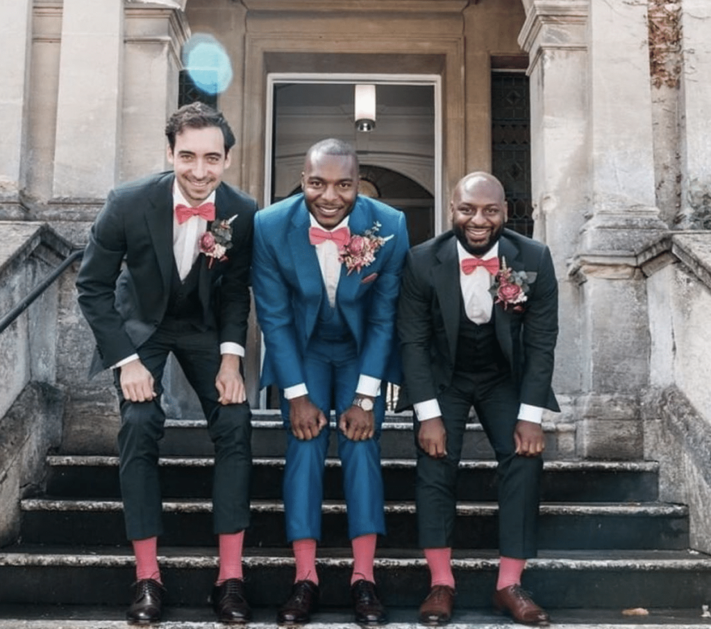 The-Groom-and-his-Best-Men-florals-created-by-Fabulous-Functions UK