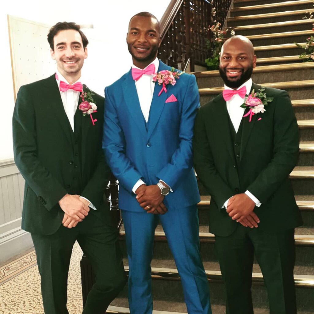 A fabulous minimony wedding in covid times. The couple chose to marry despite the restrictions in place due to the Covid-19 pandemic gripping the world. Florals created by Fabulous Functions UK