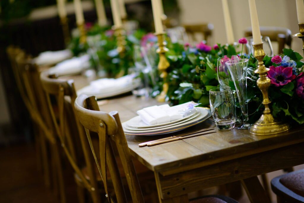 Table Setting for a Jamaican and Indian Fusion Themed wedding photoshoot-Fabulous Functions UK - Event and venue styling services