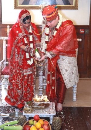 Hindu wedding ceremony - multicultural weddings