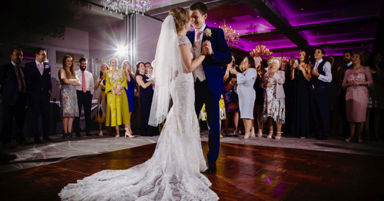 Couple dancing their first dance Blog from Fabulous Functions UK
