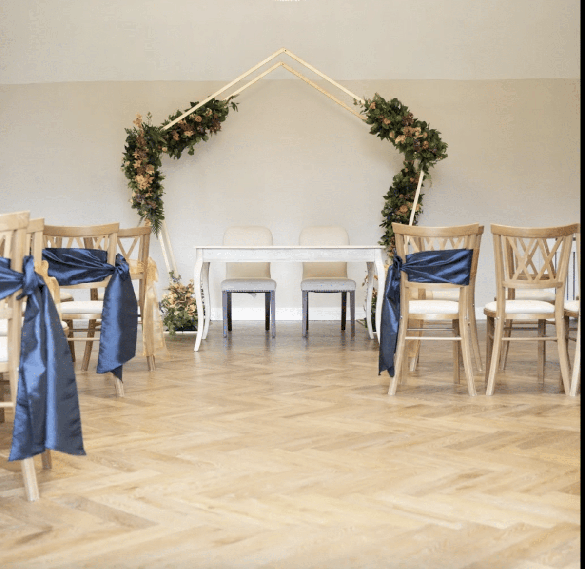 Ceremony Suite at the Pear Tree Wedding Venue Purton